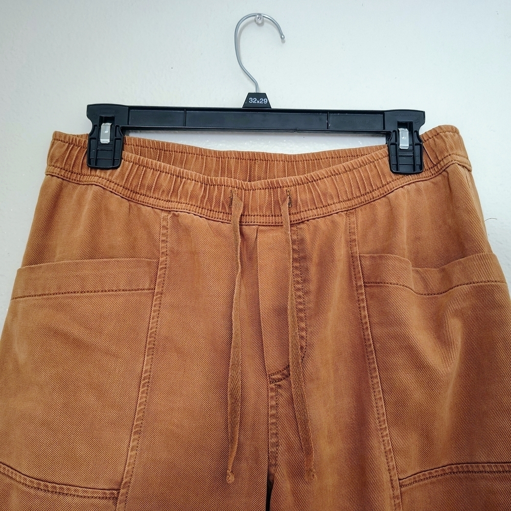 Nicole Miller Women's Ginger Capri Cargo Pants Sz 8 Waistband Lyocell/Cotton - Picture 13 of 14